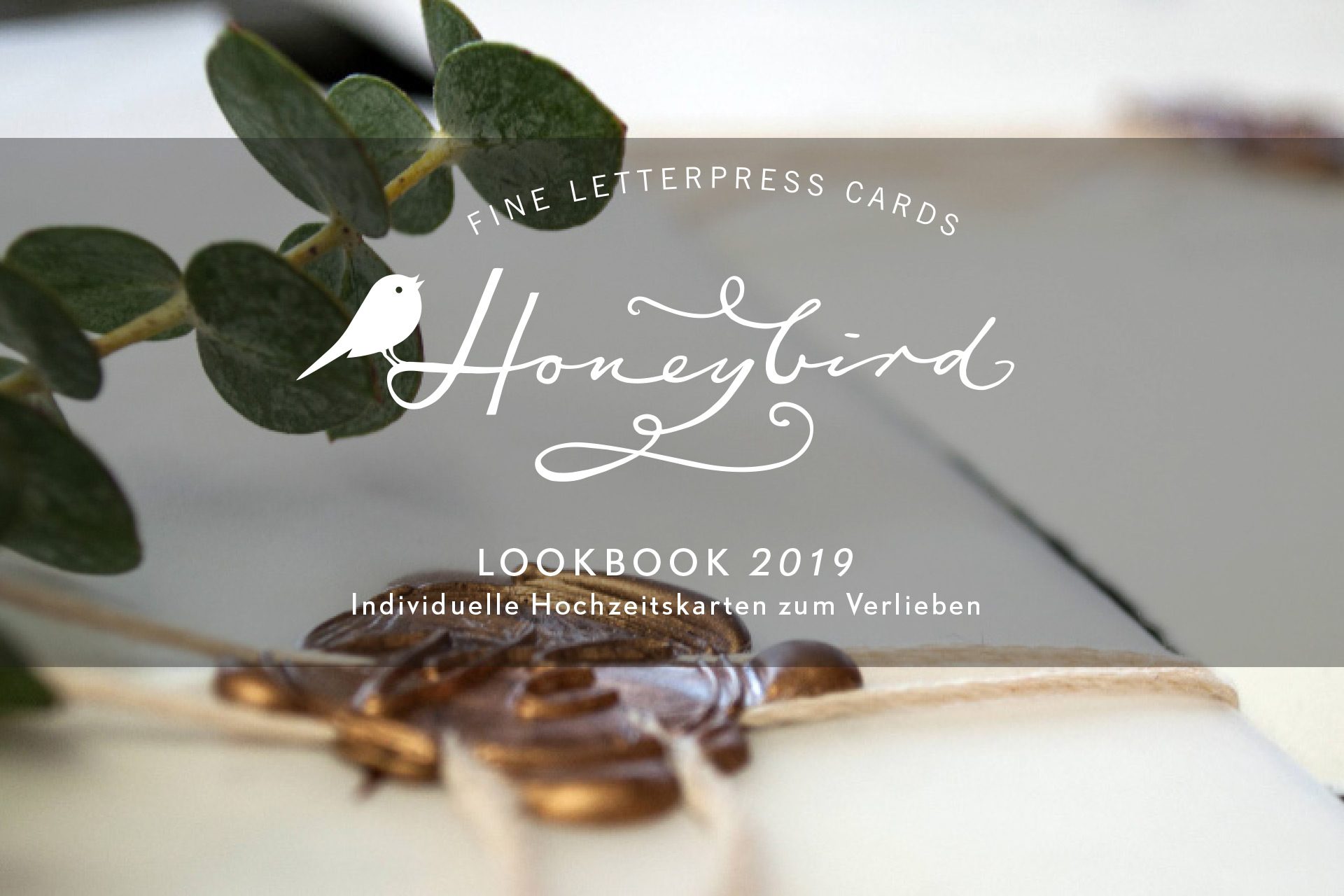 Honeybird Lookbook Hochzeitkarten zum Verlieben.